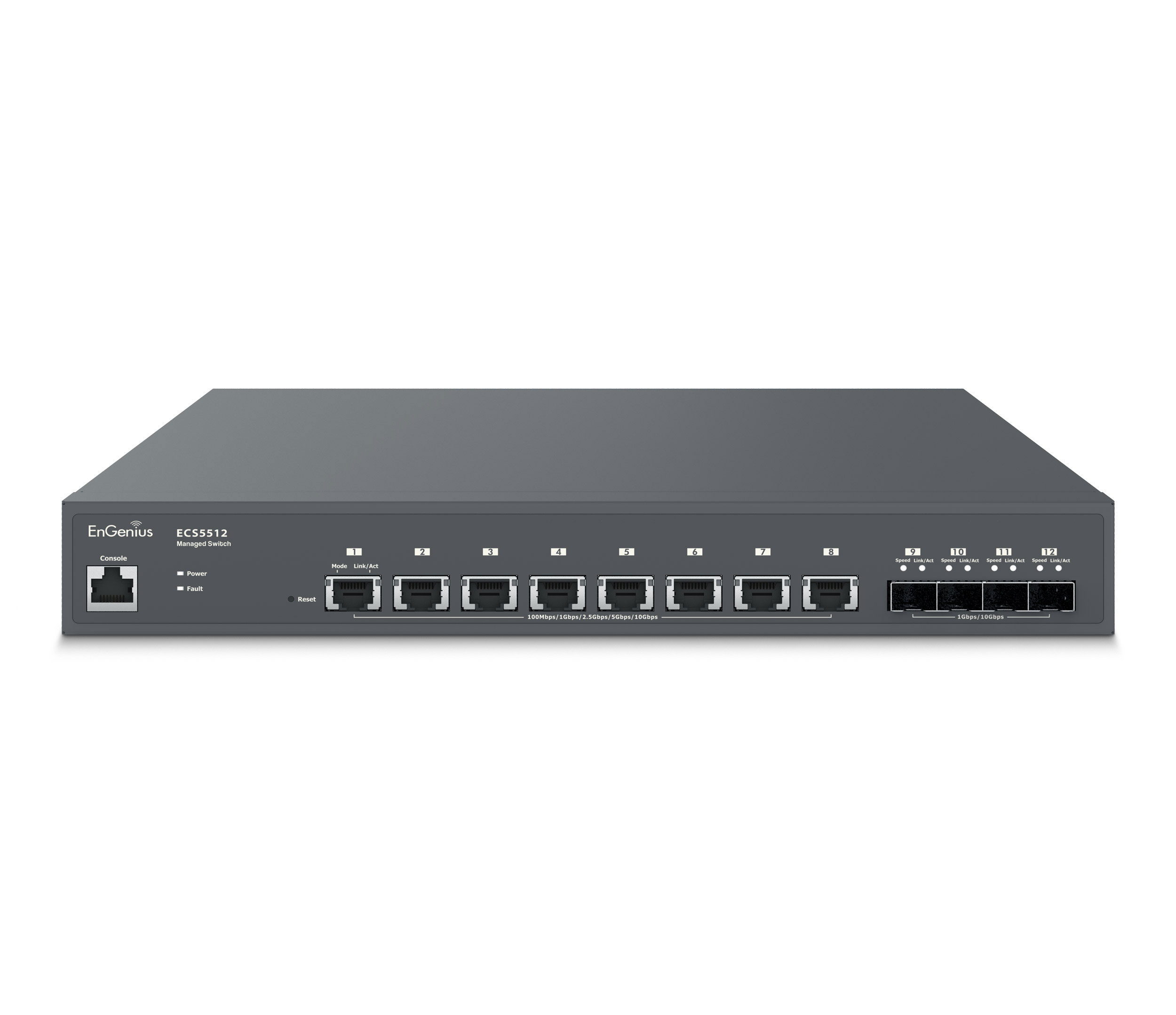 ECS5512: 10Gb Switch with 4 SFP+ Ports