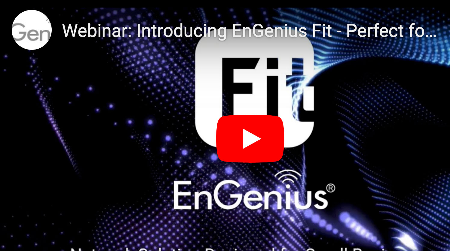 Introducing EnGenius Fit - Perfect for small business!