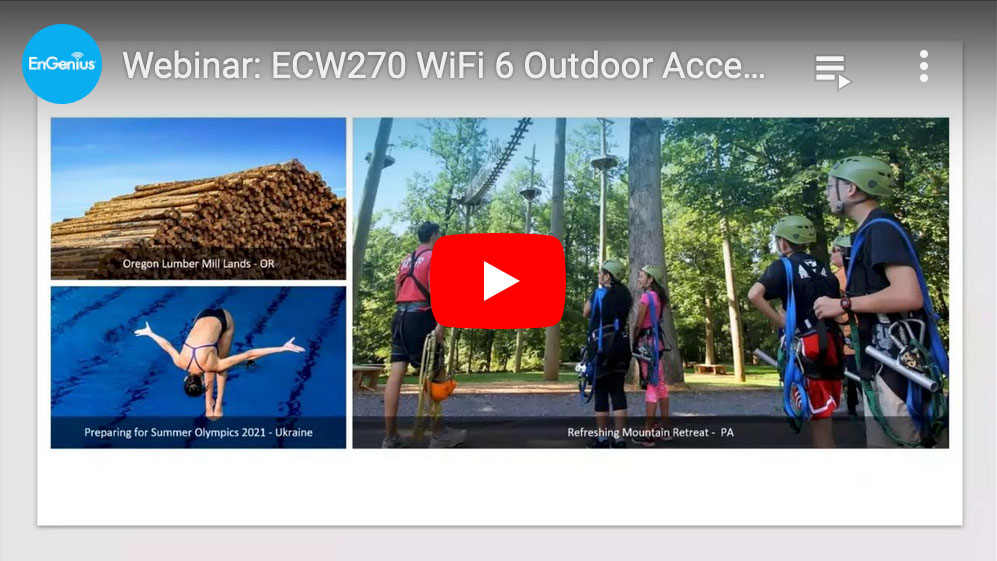 ECW270 WiFi 6 Outdoor Access Point