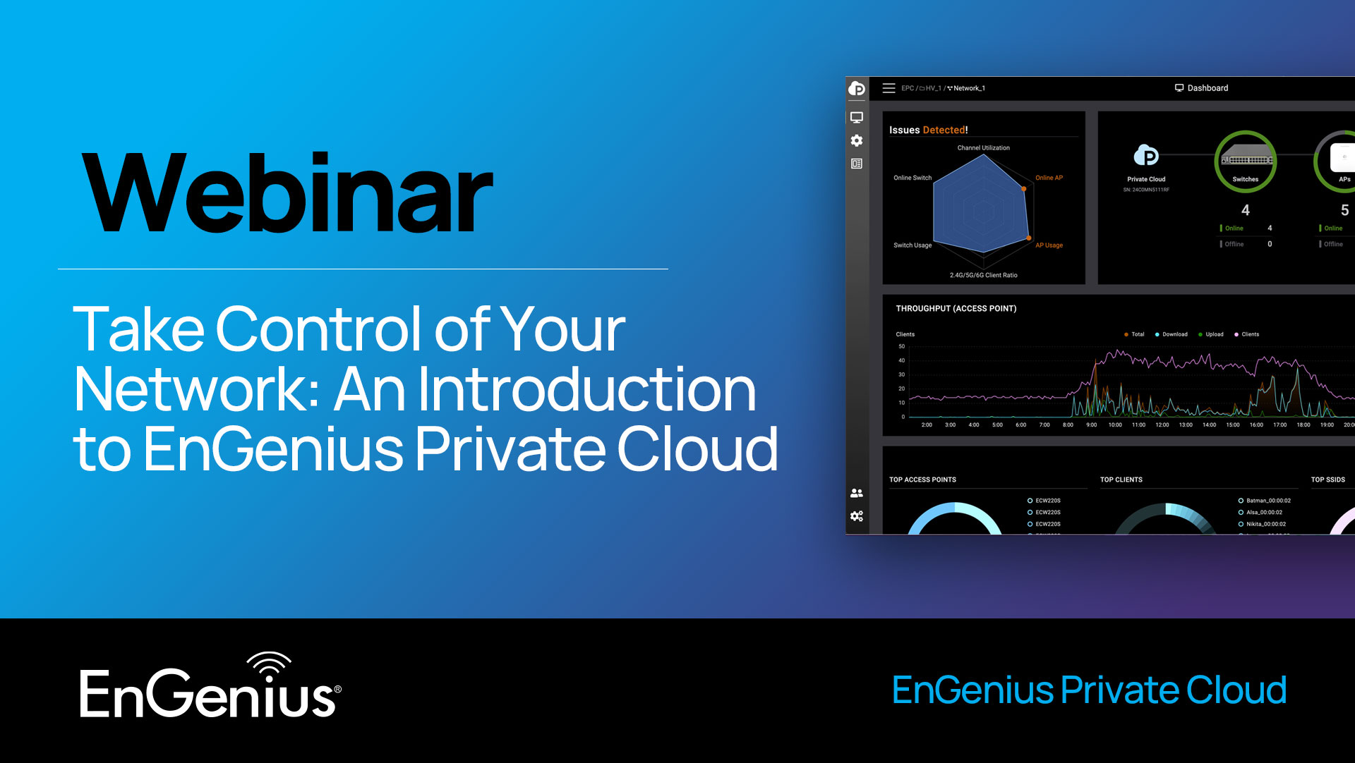 Take Control of Your Network - An Introduction to EnGenius Private Cloud