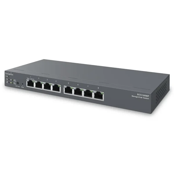 8 port poe switch
