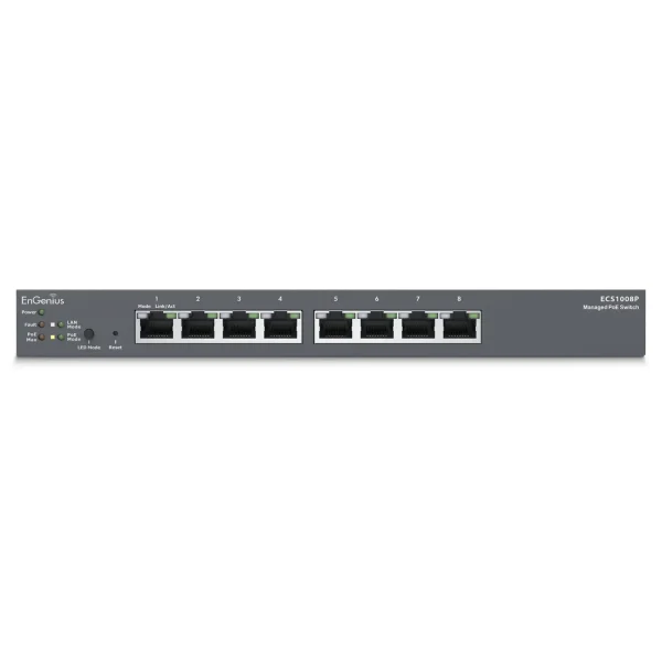 8 port poe switch