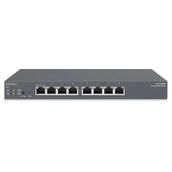 8 port poe switch